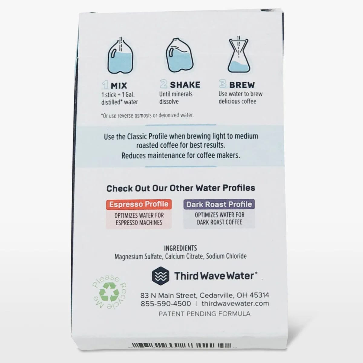 Third Wave Water Mineral Supplement